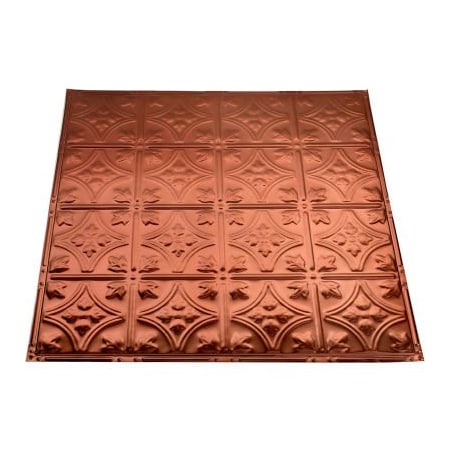 Acoustic Ceiling Products Great Lakes Tin Hamilton 2' X 2' Lay-in Tin Ceiling Tile in Vintage Bronze - Y52-09